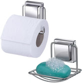 Acessórios Para Banheiro Saboneteira E Papeleira De Ventosas